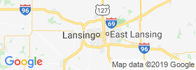 Lansing map